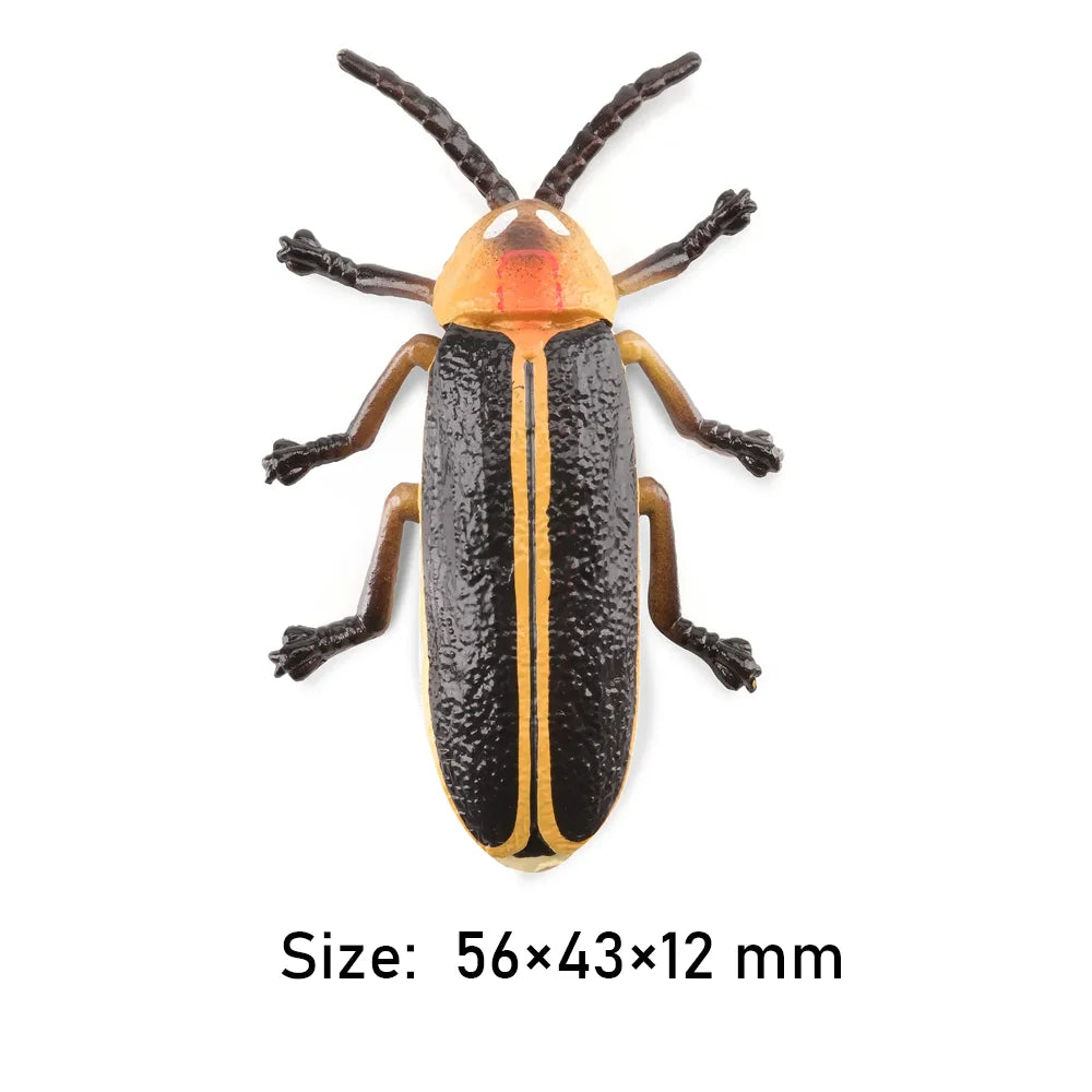Toymany Simulation Insect & Beetle Wasp Animal Model Toy Mini Figures Dolls Action Figurines Toys Children Gift Cake Decor