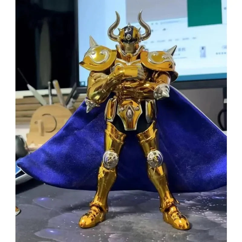 In Stock Promotion JM.MST Model Saint Seiya Myth Cloth EX Taurus Aldebaran Gold Knights of The Zodiac Action Figure Toy Gift