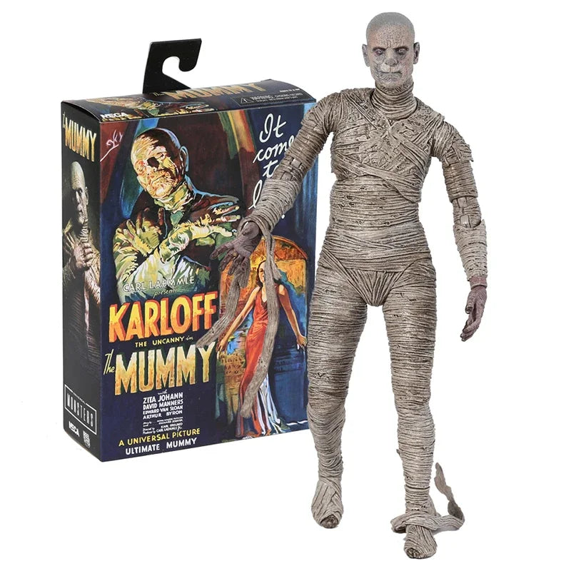 NECA Universal Monsters Ultimate Mummy Collectible Figure Model Doll Decoration Toy