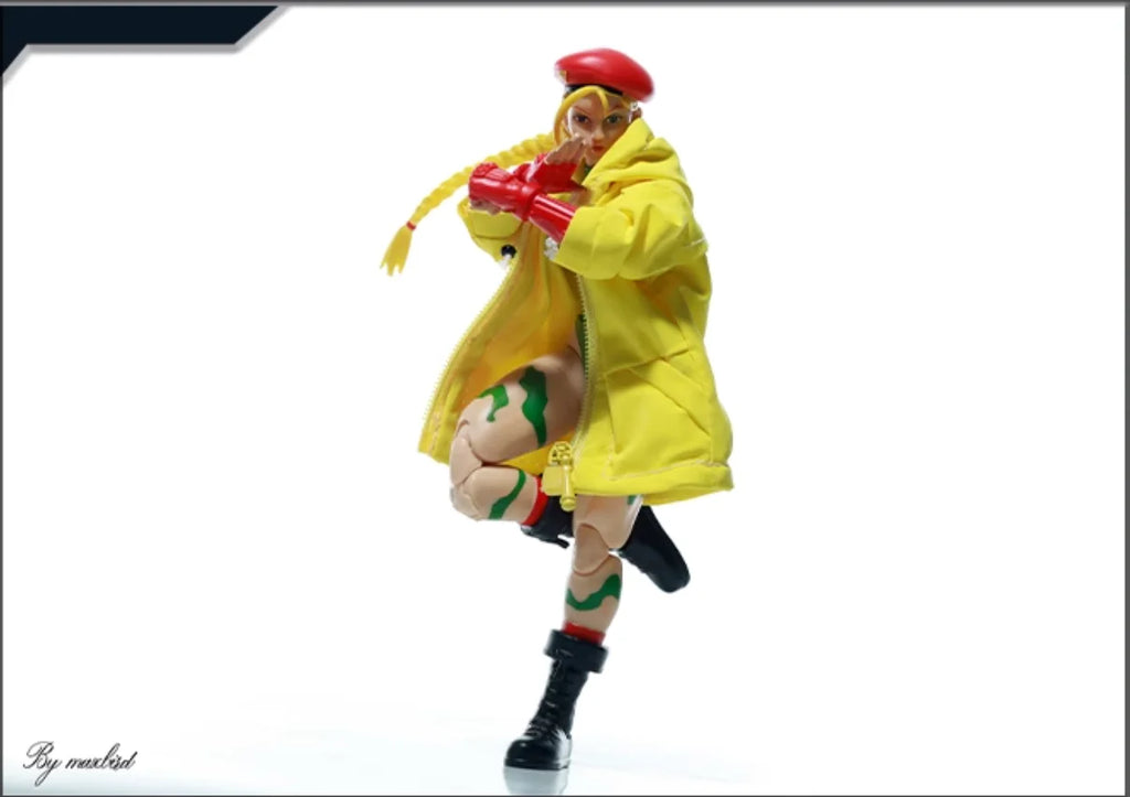 JLDZ Jada Toys 1/12 Female Soldier Cammy Yellow Coat Model Accessories Fit 6'' Action Figure Body In Stock