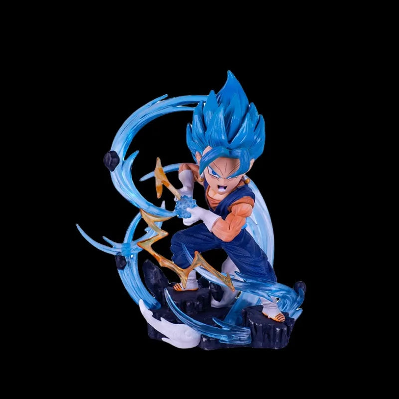 Q-Version Dragon Ball Z Vegeta Figur Vegetto Figur 11CM PVC Actionfiguren Sammlung Modell Spielzeug