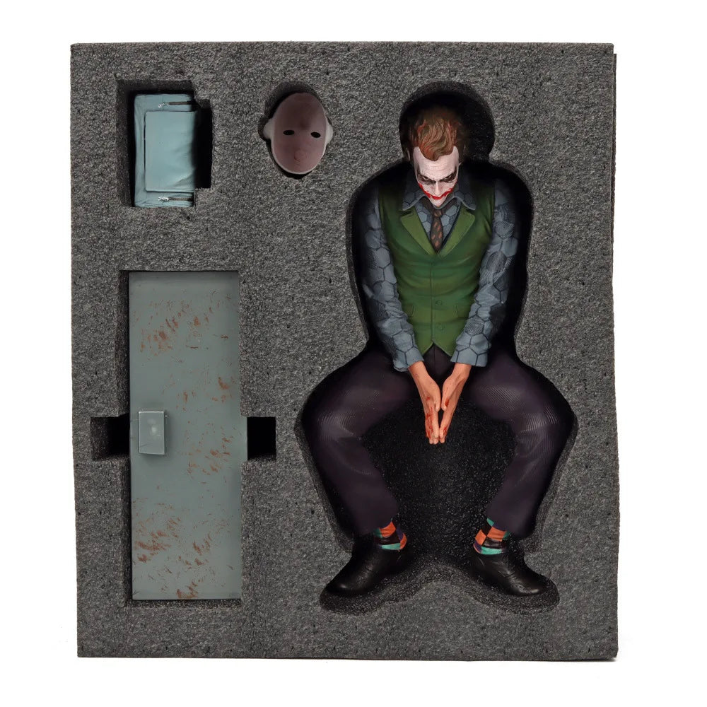 High Quality Heath Ledger Joker The Dark Knight of the Batman Action Figure Toys 20cm