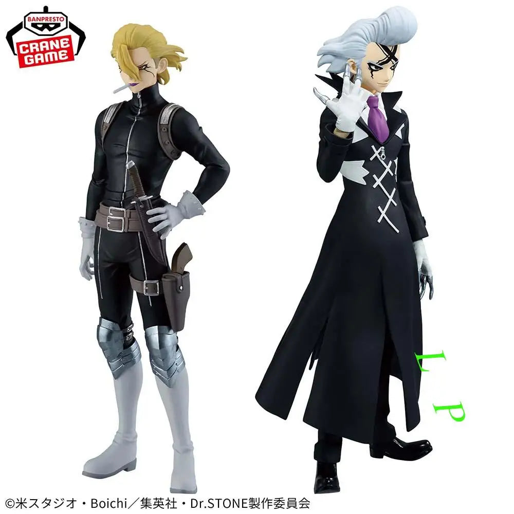 Banpresto BANDAI Dr.STONE Stanley Snyder  Dr. Xenon 2 types In Stock Original Anime Figure Model Genuine Boxed Toy