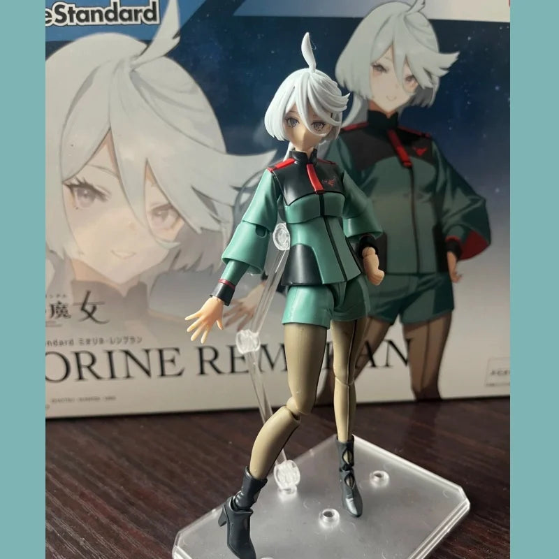 BANDAI  Genuine Figure-rise Standard Miorine Rembran Assembled Model Anime Action Figures Assemble Model Toys For Gifts Original
