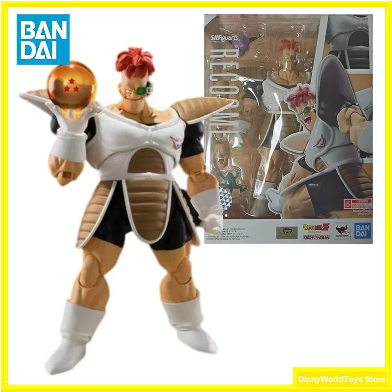 100% Original BANDAI S.H.Figuarts Dragon Ball Z Recoome In Stock Anime Action Collection Figures Model Toys