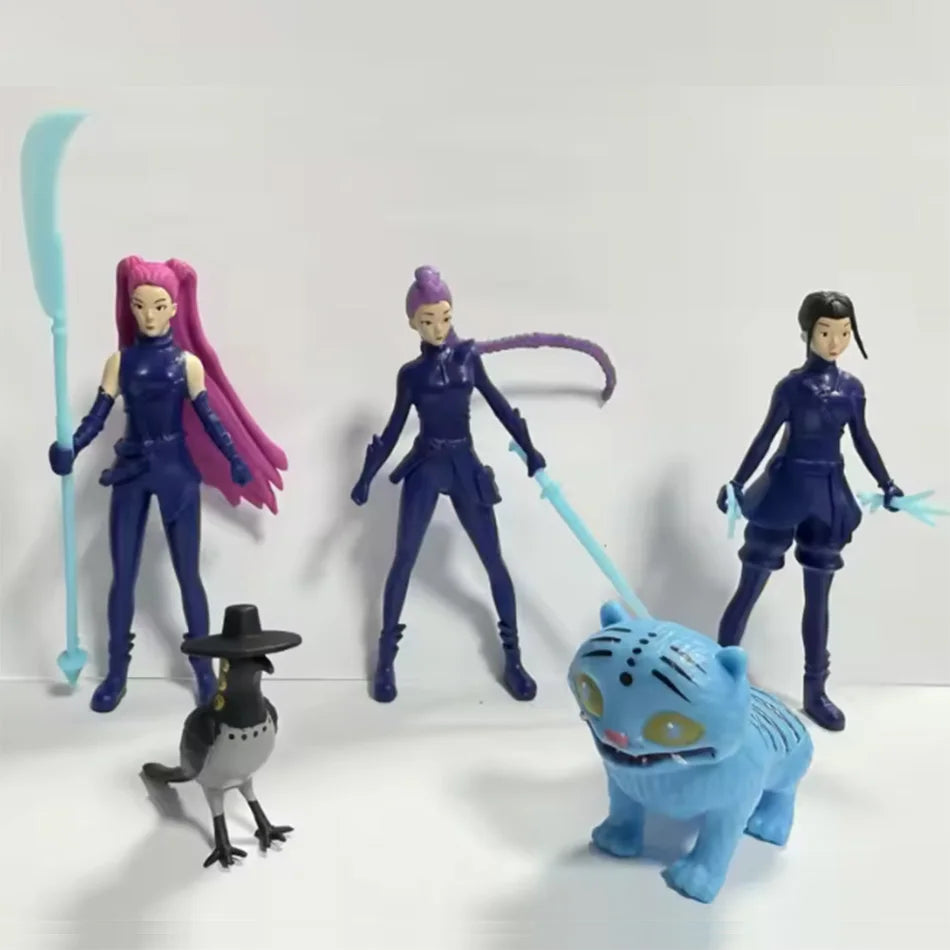 2025 Kpop Demon Hunters Anime Figure Toys Cute PVC Action Figure Model Dolls Children Gift