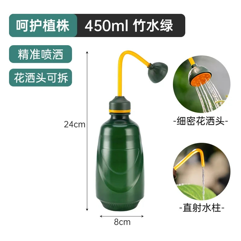 Hand Watering Pot Small Thickened Long Mouth Pot Portable Curved Mouth Watering Can Home Large Capacity Green Plant Shower Can