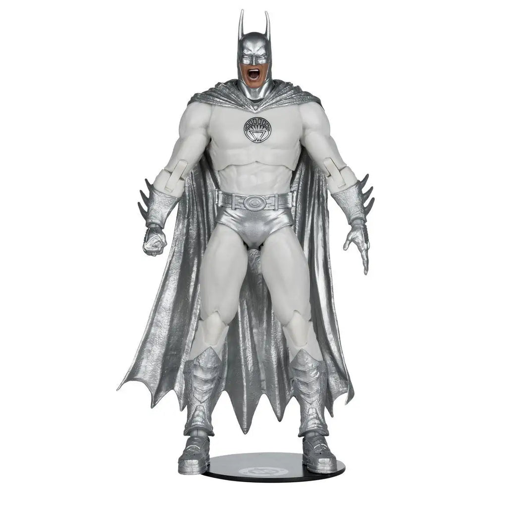 Mcfarlane Toys White Lantern Batman Brightest Day Chase 7in Action Figure Dc Multiverse Batman Model Doll Garage Kit