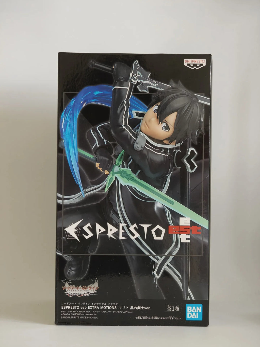Instock Bandai Banpresto Prize Figure Sword Art Online Blind Box Kirito (Kazuto Kirigaya) & Asuna (Asuna Yuuki) Models