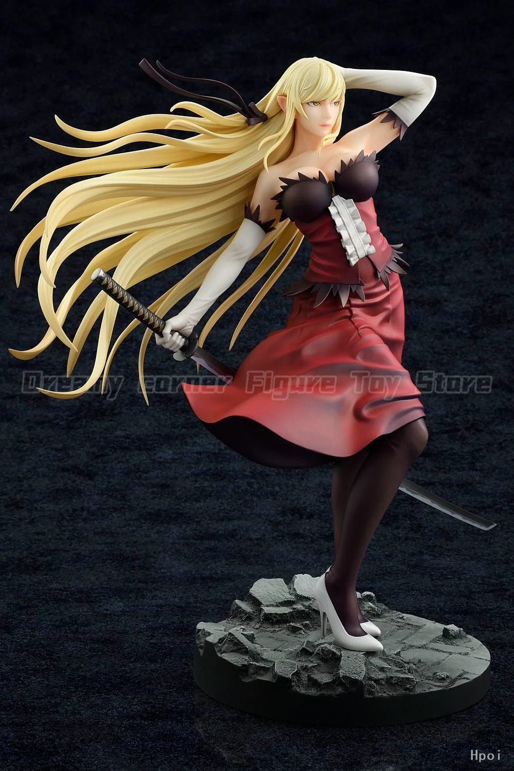 【In Stock】Bell Fine Kizumonogatari KissShot 1/7 Scale Anime Figure