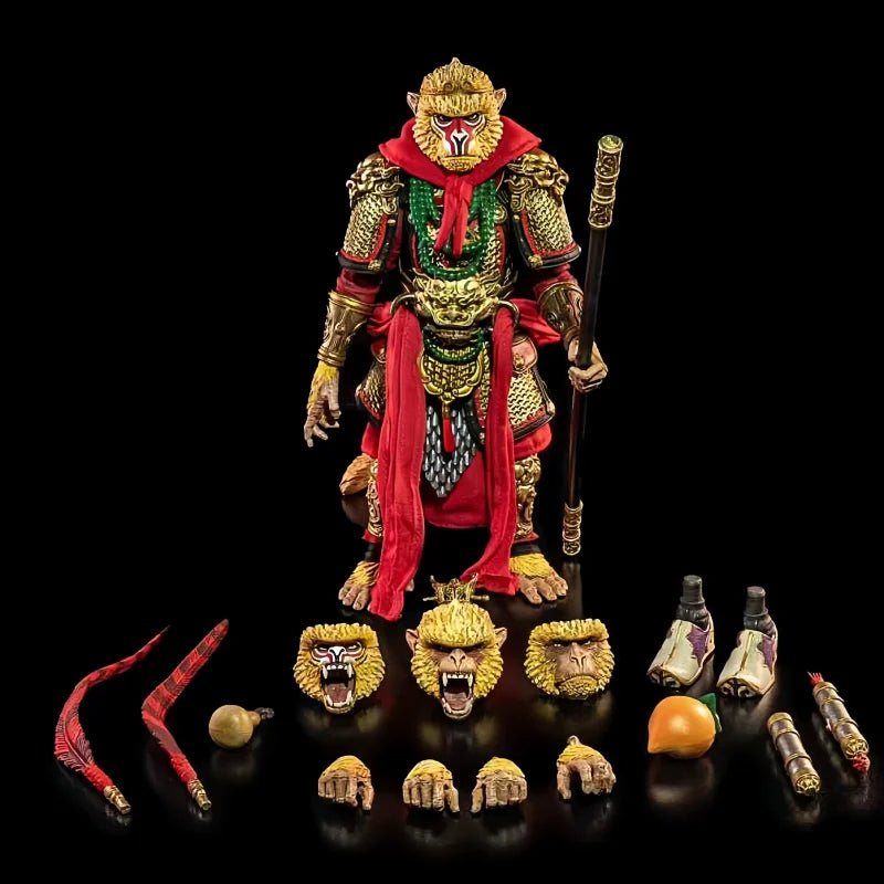 Original Four Horsemen Studio 1/12 Scale Mythical Legion Agent Xie Bo Sun Wukong Jacob Shadow 7inch AnimeAction Figure Model Toy