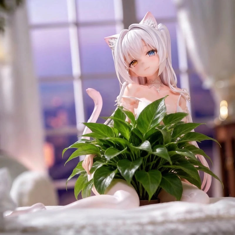 13cm OMAHA Original Hana Anime Figure Hannah Cat Girl Action Figure Uzaki-chan wa Asobitai! Uzaki Hana Figurine Model Doll Toys