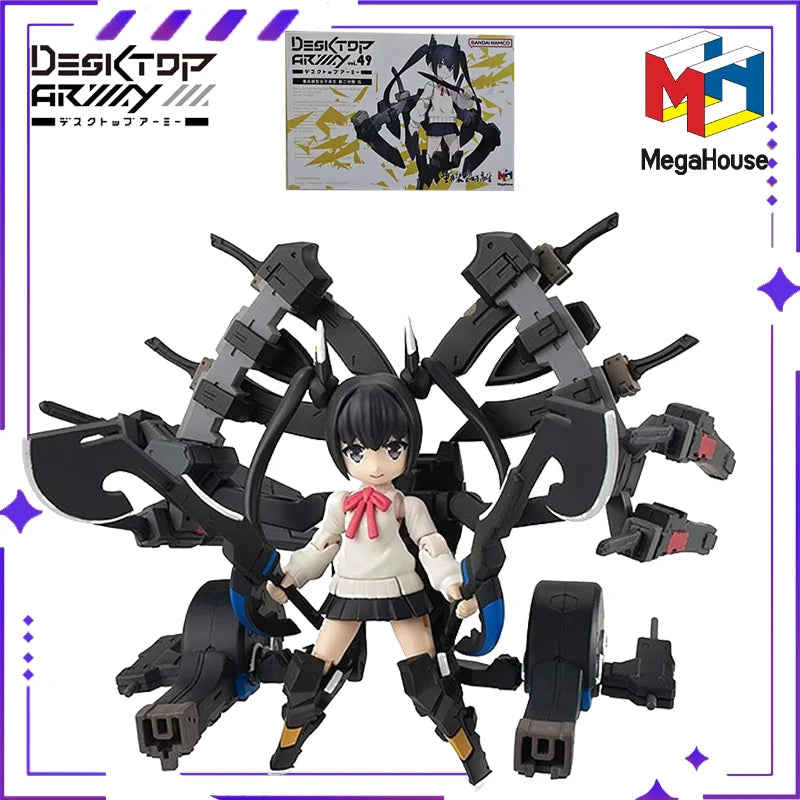 MegaHouse Original Authentic Desktop Army Series N-212d Titania Series Delta Mobile Doll Exquisite Model Handmade Toy Gift