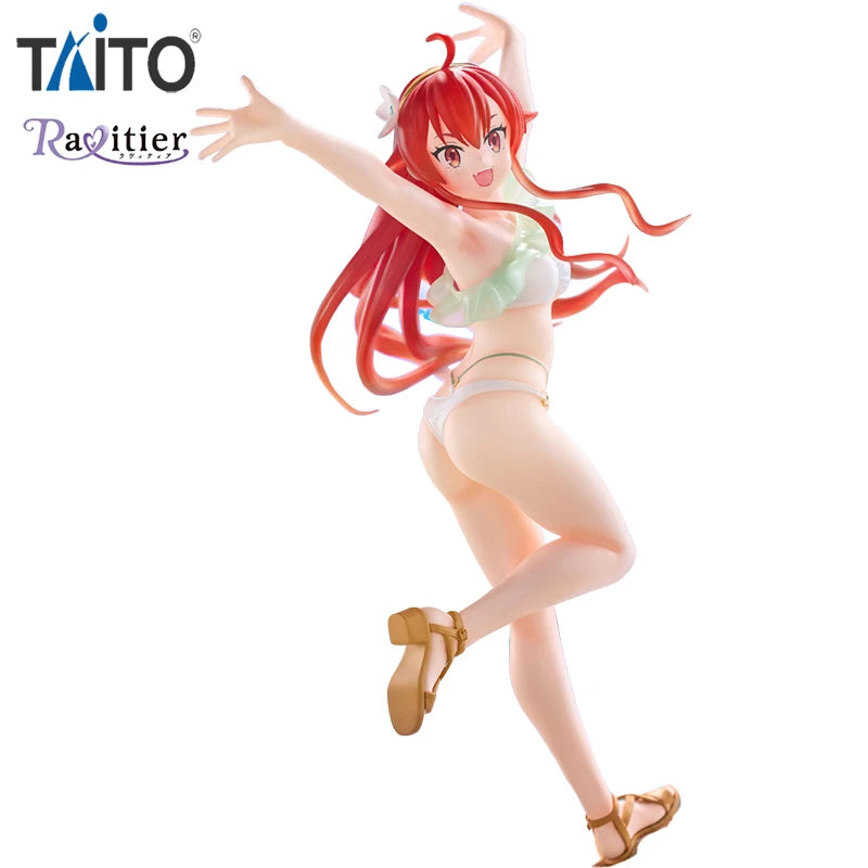 TAiTO Ravitier Mushoku Tensei: Jobless Reincarnation Сезон 2 Eris Greyrat ~Swimming Clothes Ver.~ PVC 22CM Аниме Фигурка Играчка