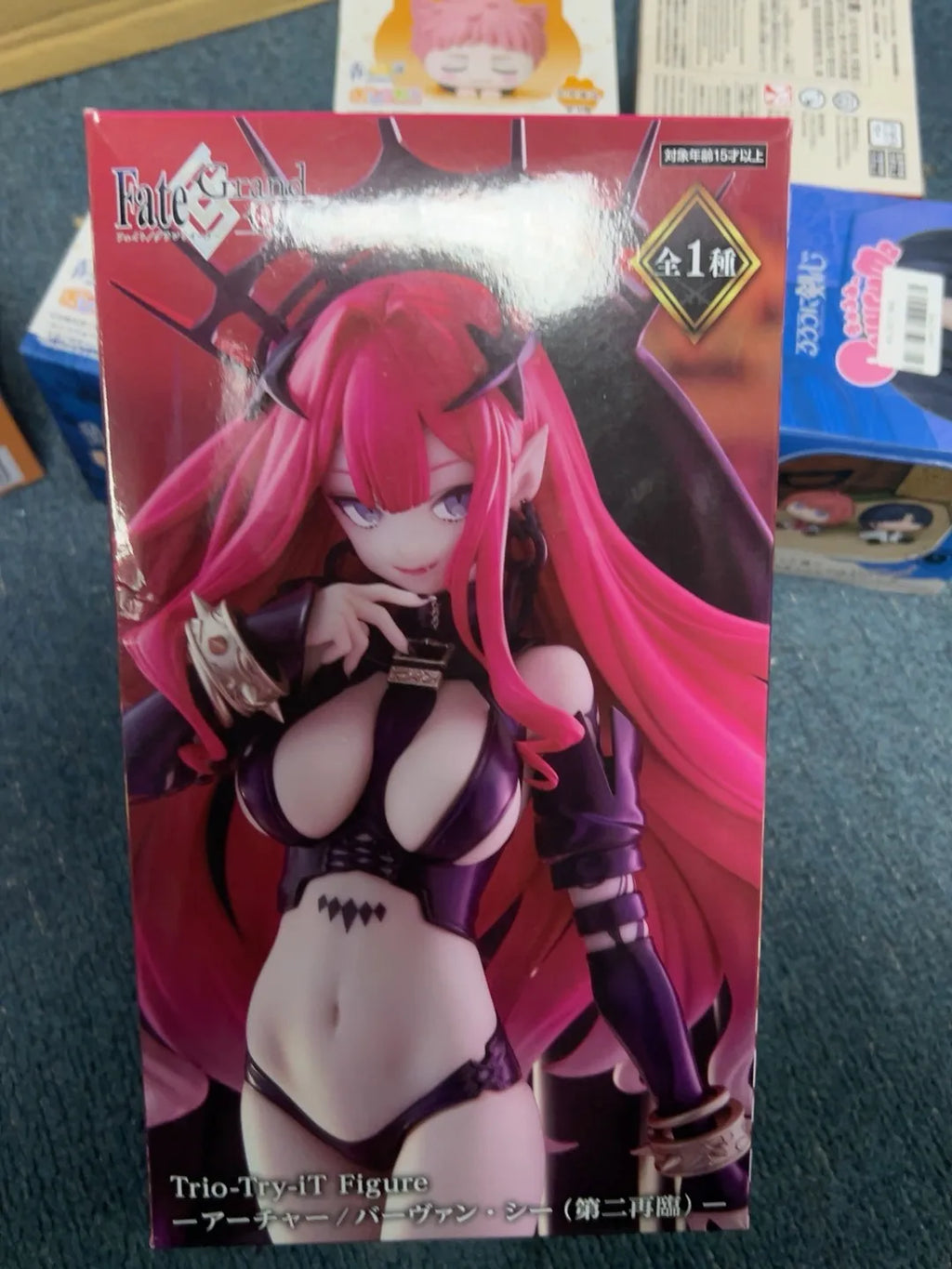 Original FuRyu Fate Grand Order Trio-Try-iT Figure Fairy Knight Tristan Baobhan Sith Action Figure Toy Anime PVC Model Collector