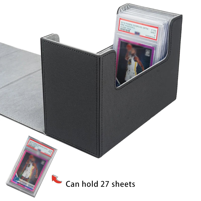 Graded Card Storage Box Organizer for PSA BGS BGN CSG CGC Trading Cards Slabs Card Brick Case for MTG PKM PTCG Sports Card Holde