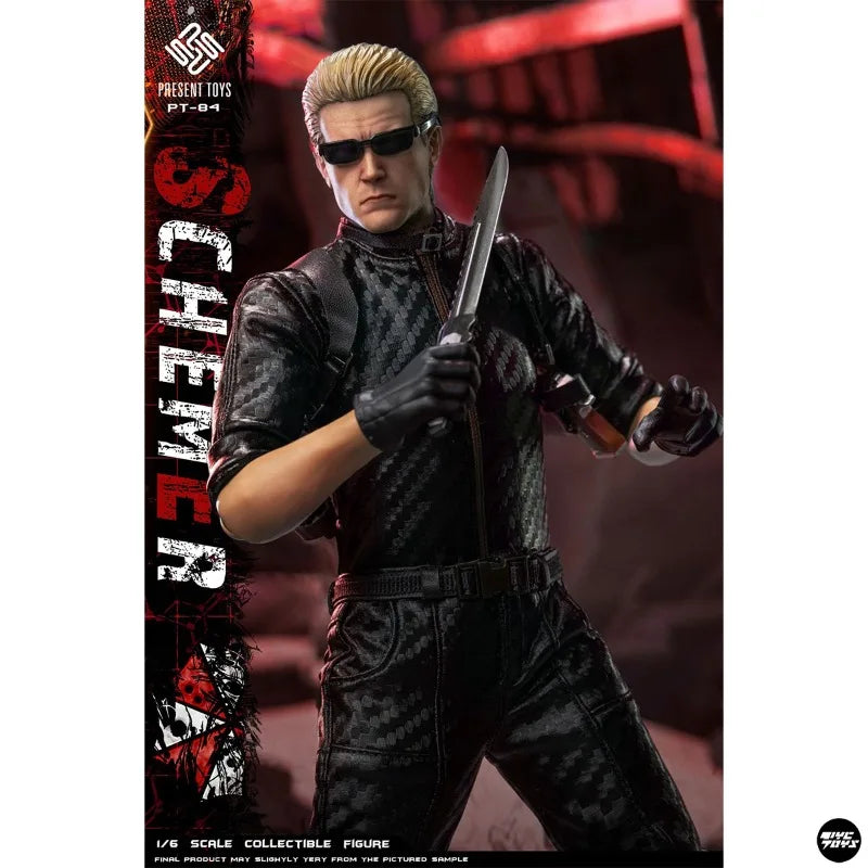 In Stock PRESENT TOYS Albert Wesker PTSP84 1/6 Scale Collectible Action Figure Anime Model  Toy Doll Gift Hobby Collectible