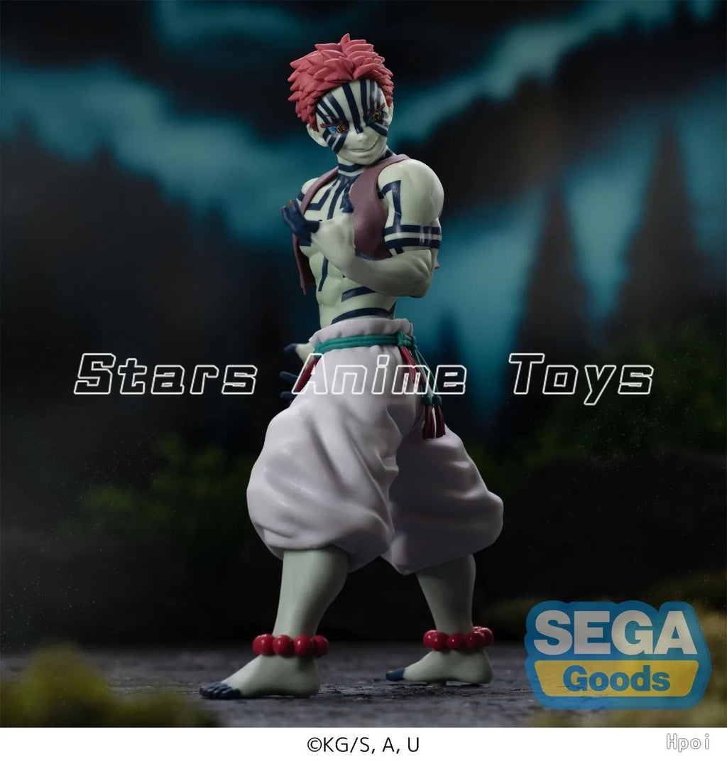Оригинален SEGA SPM Super Premium Demon Slayer: Kimetsu No Yaiba Akaza Аниме Ръчно изработен модел Колекция играчка