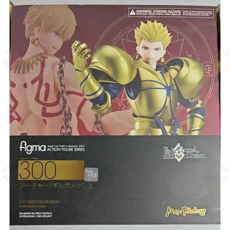 Original Max Factory Figma 300 Fate/Grand Order Archer Gilgamesh – Anime-Actionfiguren-Sammlerfiguren-Modellspielzeug (auf Lager)
