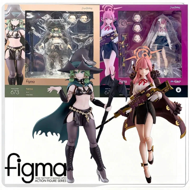 figma Multi‑SKU Yana Rikuhachima Aru Max Factory Figure, Swap‑Parts Model For Anime Hobby Collection & Household Desktop Gift