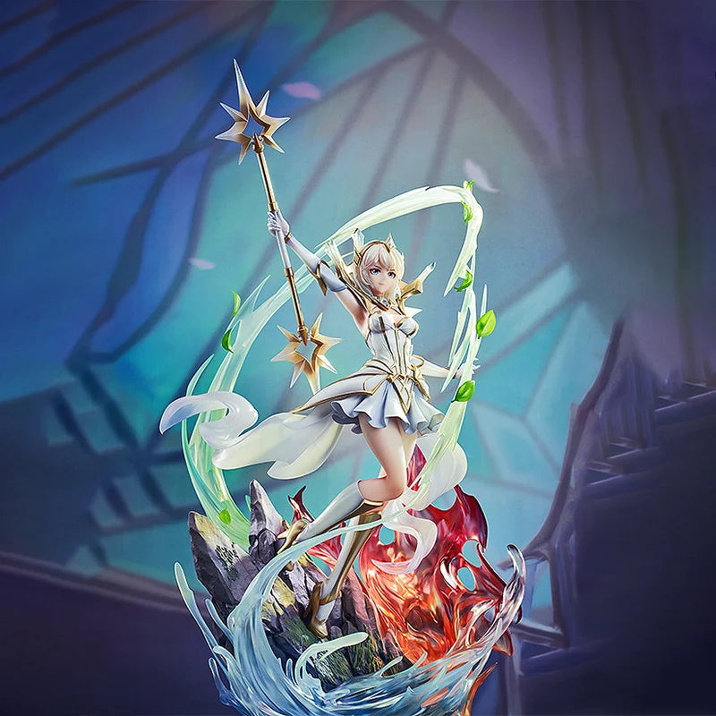 【100%original】GOOD SMILE COMPANY in Stock League of Legends  Lux 1/7 - Elementalist H=34CM Garage Kit Game Characters Gifts Toys