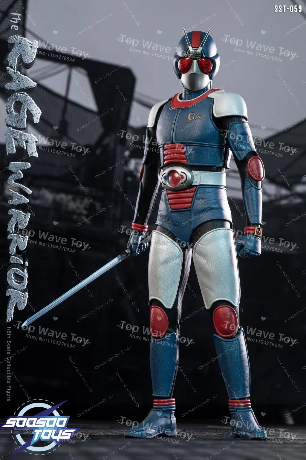 New Stock SOOSOOTOYS SST-059 1/6 Scale Biochemical Knight Male Soldier Angry Prince Full Set Model 12 Inch Action Figure Toys