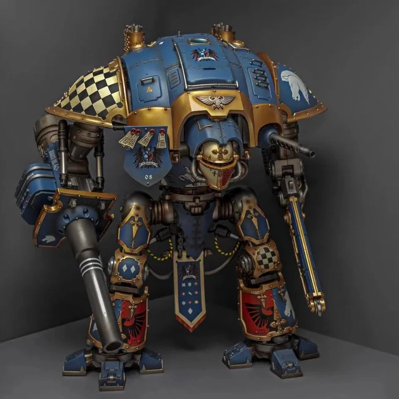 JOYTOY Warhammer 40,000 Action Figure 54CM Imperial Knights House Terryn Knight Paladin 1:18 Mecha Model Ultra-rare Collection