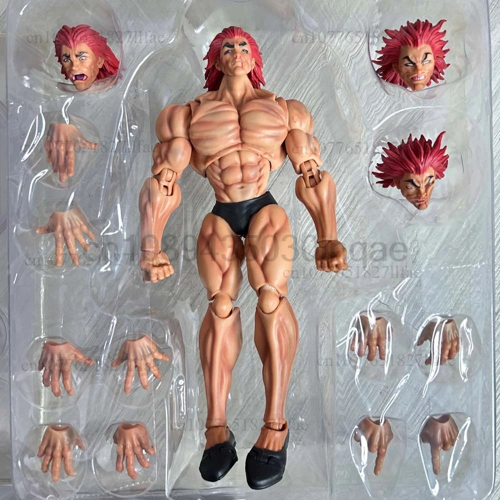 STORM TOYS Hanma Yuujiro Yujiro Hanma Baki Super-movable BAKI Multi-headed Action Figure Model Toys Joint Movable New Year Gift