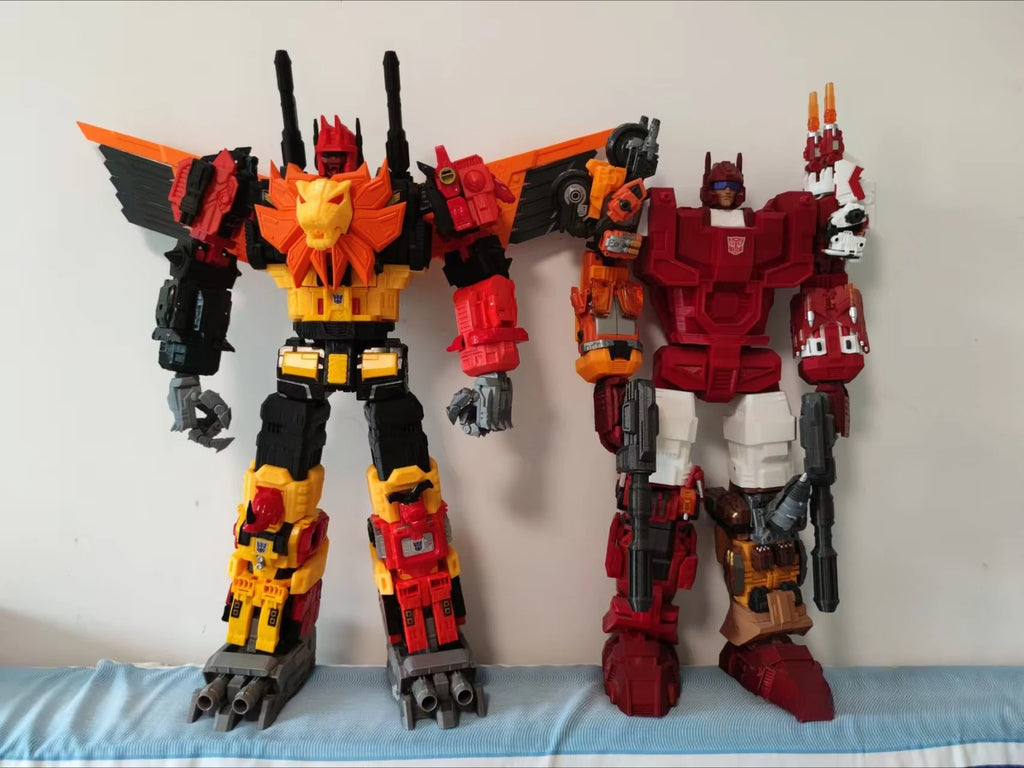 3D DIY Apply To POWER OF THE PRIMES Predaking liketoys upgrade 50Cm Heightening Upgrading Kit Custom Only