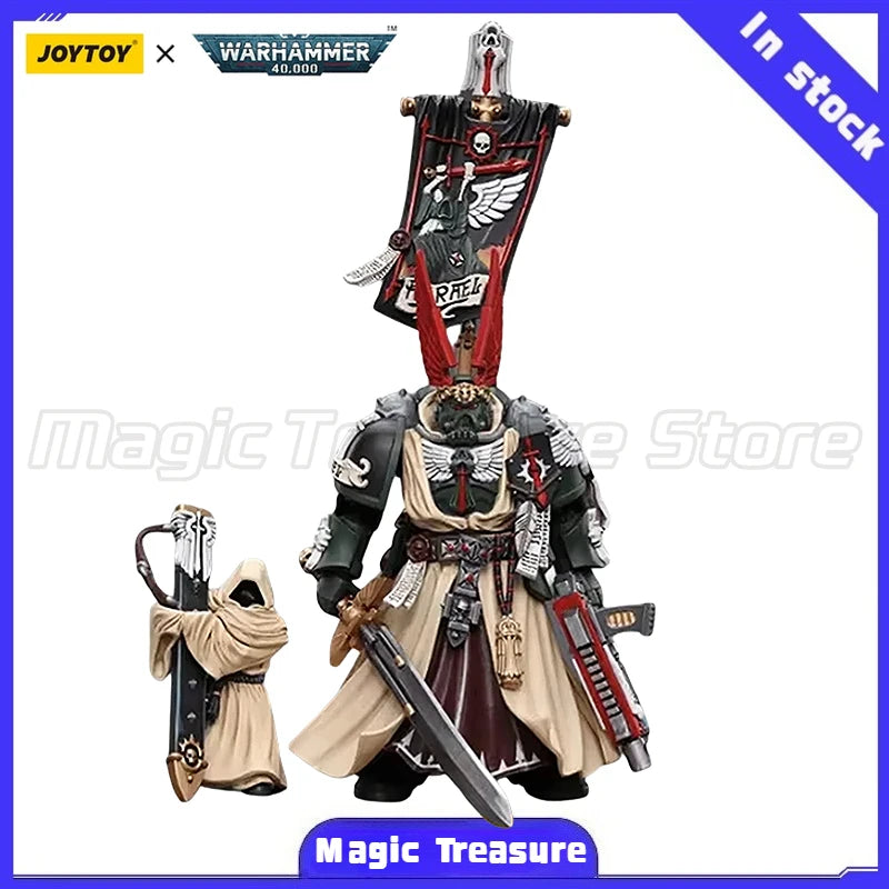 【MT】JOYTOY 1/18 Action Figure Warhammer 40K Dark Angels  Master Azrael Anime Toys Christmas Gift