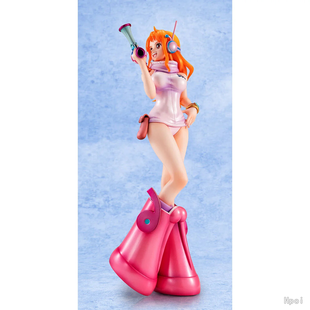 In Stock MegaHouse Portrait of Pirates Evolutionary History ONE PIECE Nami Figure Toy Model Collection