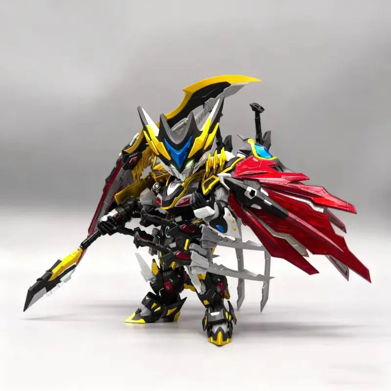 Motor Nuclear Gan Jiang Q Version MNPQ-XH04 Articulated Action Figures Assembly Model Kit Alloy Desktop Ornament Boy Toys Gifts