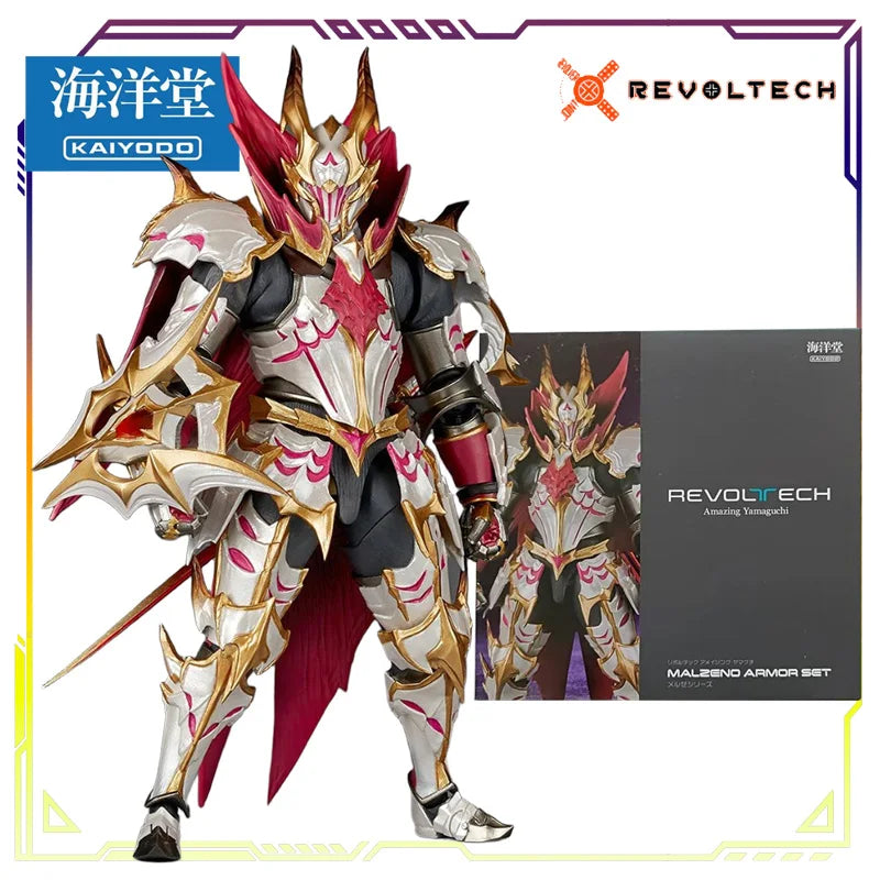 KAIYODO Original REVOLTECH Monster Hunter Rise Sunbreak Series Amatsu Set PVC Articulated Collectible Action Figure Display