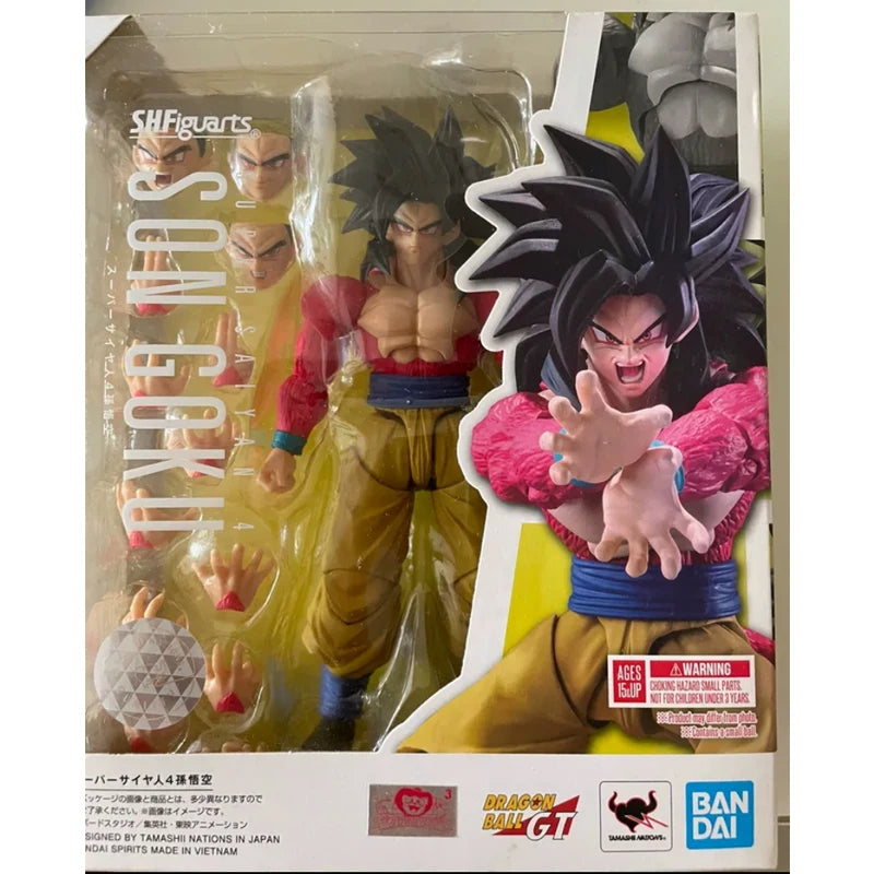 In Stock BANDAI S.H.Figuarts Son Gohan Vegeta Android 16 Frieza Turtle Dodoria Dragon Ball Z Action Figure Collection Gift