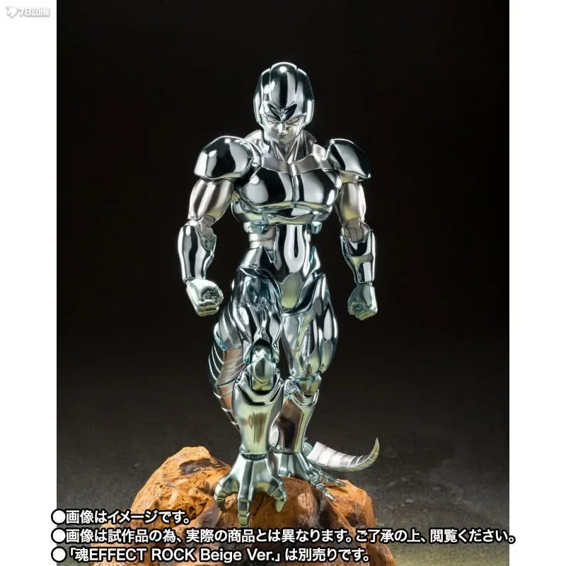 Bandai Original Genuine SHF Dragon Ball Metal Cooler Anime Action Figure Model Toys Gifts Collectible Ornaments Boys Kids Girls