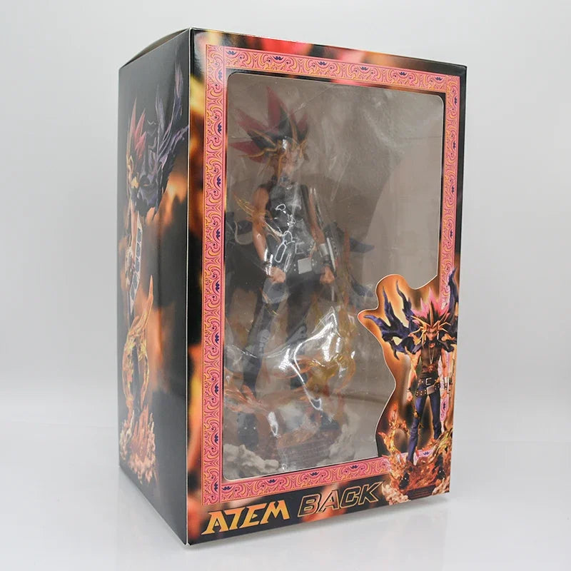 27cm Raa no Yokushinryuu Anime Figure Yu-Gi-Oh! Duel Monsters Yami Yugi Action Figure Dark Magician Girl Figurine Model Doll Toy