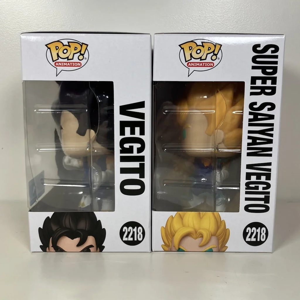 Dragon Ball Z Vegito (Powering Up) Figure Funko Pop! #2218 Official Authentic Limited Edition Figures Dragon Ball Fans Gift Toy