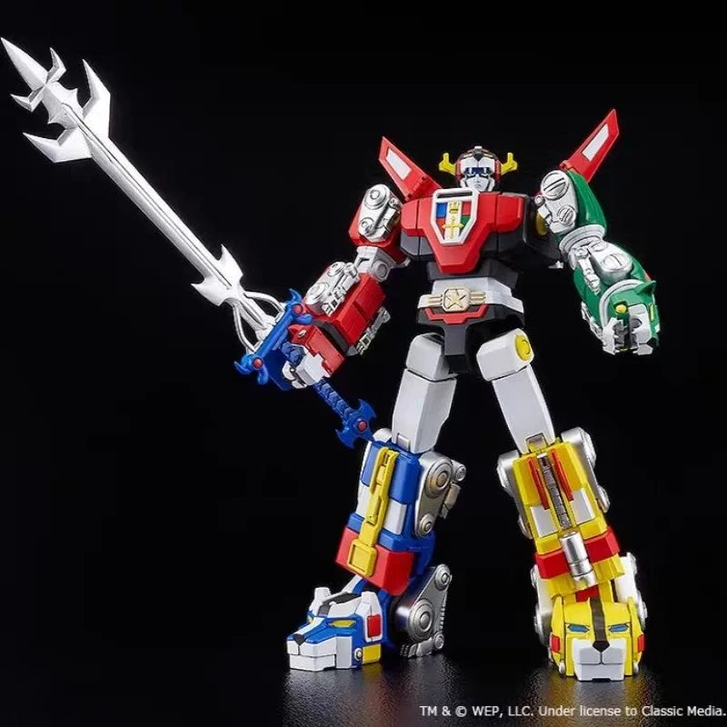 Spot SaleGSC MODEROID Beast King GoLion Action Figure Voltron Defenr of The Universe Anime Mobile Suit Toys for BoysIn stock