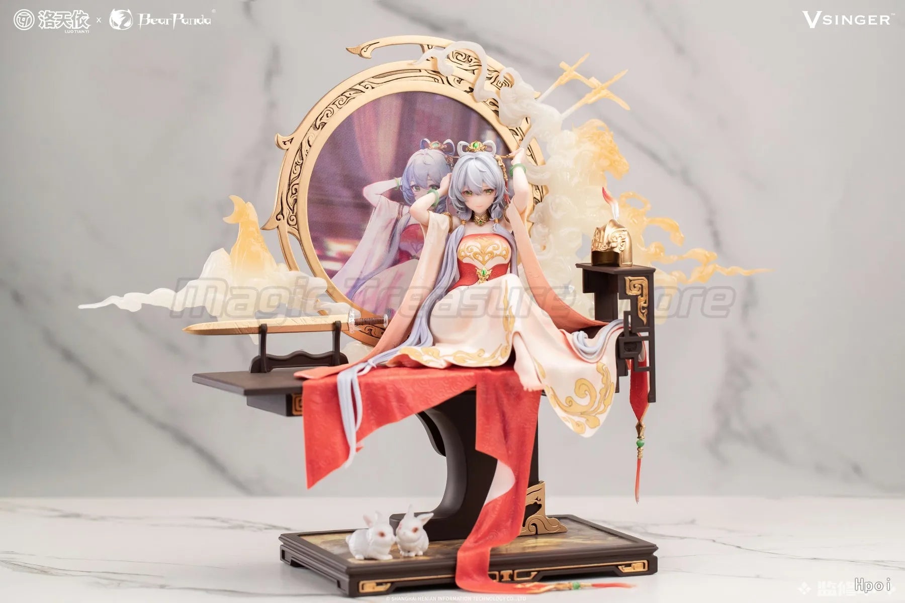 【MT】Original BearPanda Vsinger Luo Tianyi The Mulan Ballad Ver 1/6 Scale Figure Toy Model