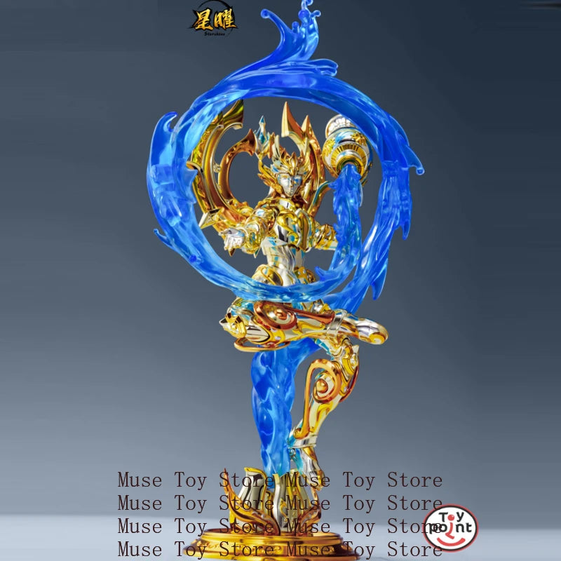 In stockr Toypoint/TP Saint Seiya Myth Cloth EXM Aquarius Camus SOG Totem/Object Gold Knights of the Zodiac Action Figure