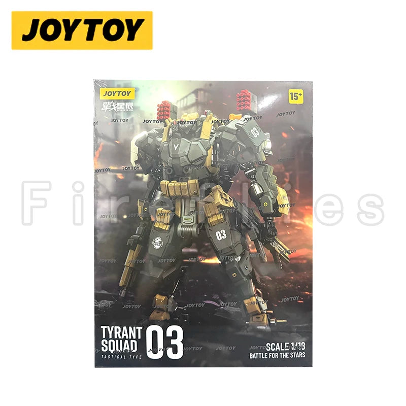 1/18 JOYTOY Action Figure Mecha Battle For the Stars Tyrant-03 Tactical Type Tyrant-04 City Combat Type Anime Toy
