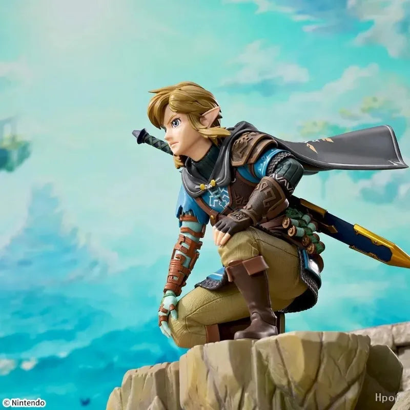 Original Sega The Legend of Zelda Tears of the Kingdom FIGURIZMα Link Figure SEGA 23CM Anime Action Model Collectible Toys Gift