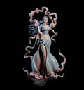 One Piece Anime Figures Nico Robin Wano Arc Figure 32CM PVC Statue White Dress With Pink Smoke Effect Collectible Grade