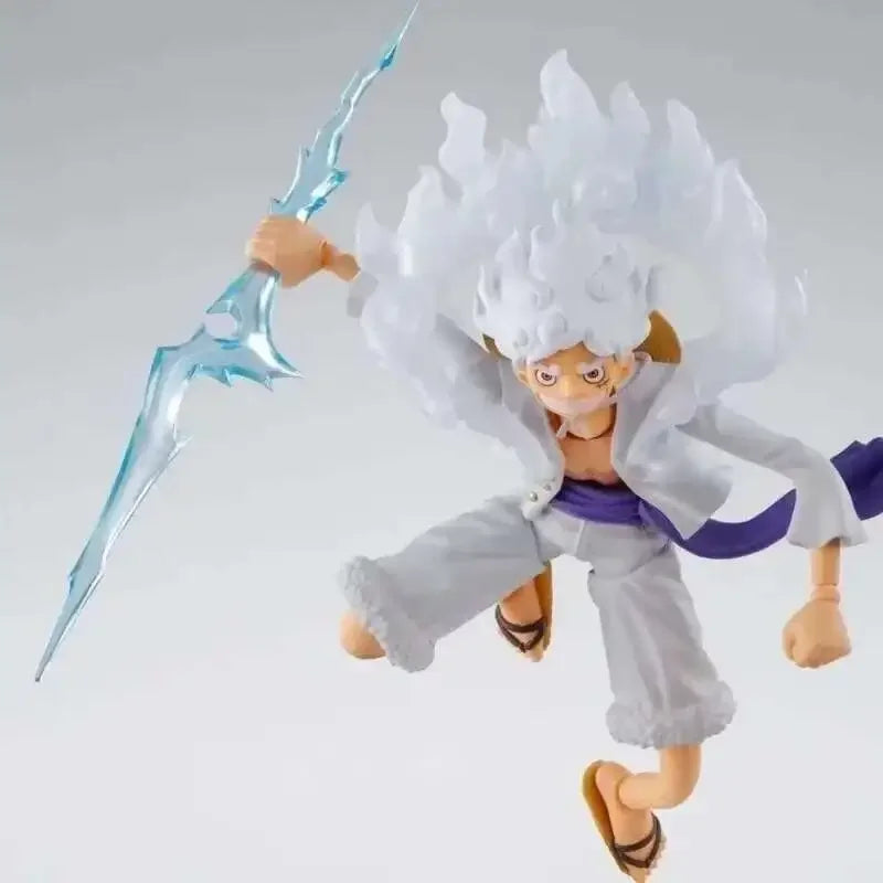Anime One Piece Monkey D Luffy Gear 5 NIKA SHF PVC Action Figure Model Toys Gifts