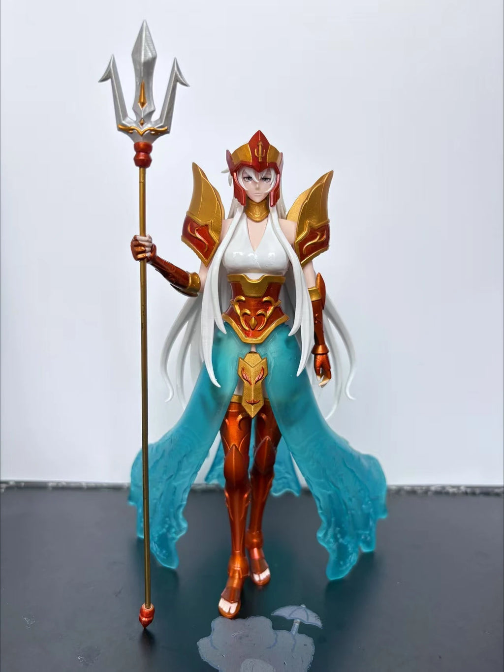 Saint Seiya THE LOST CANVAS Hades Mythology, Poseidon Seraphina Resin Statue Model Toy Decoration