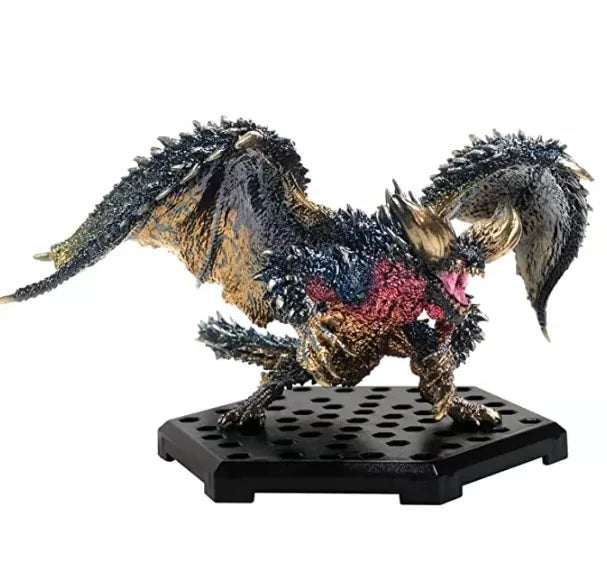 Monster World Anime Action Figure Hunter Plus All Dragon Rathalos Nergigante Nargacuga Zinogre Kushala Figure Model Toy Gifts