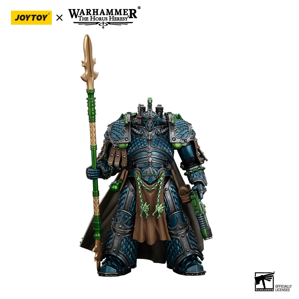 [НАЛИЧНОСТ] JOYTOY Warhammer 30K 1/18 Екшън фигурки Алфа Легион Алфарий, Примарх на XX-ти легион Модел играчка за момче