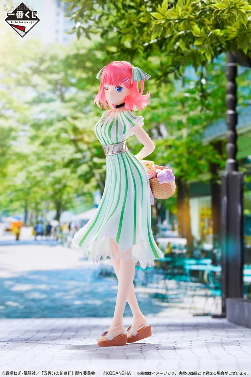 In Stock Original Bandai Banpresto The Quintessential Quintuplets Statue Model Garage Anime Characters Collectible Ornaments