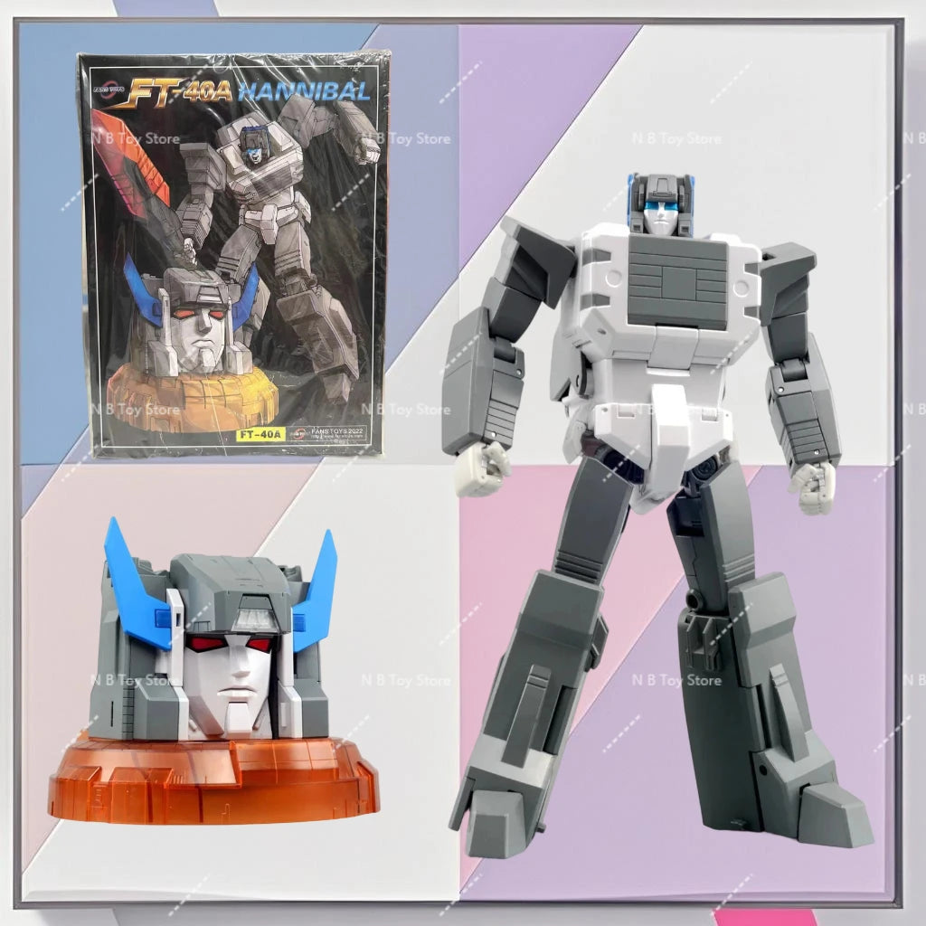 FansToys-figura De Acción Transformadora De FT-40A FT40 FT40A Hannibal Fortress Maximus, Robot De Aleación, Juguete 100% Nuevo
