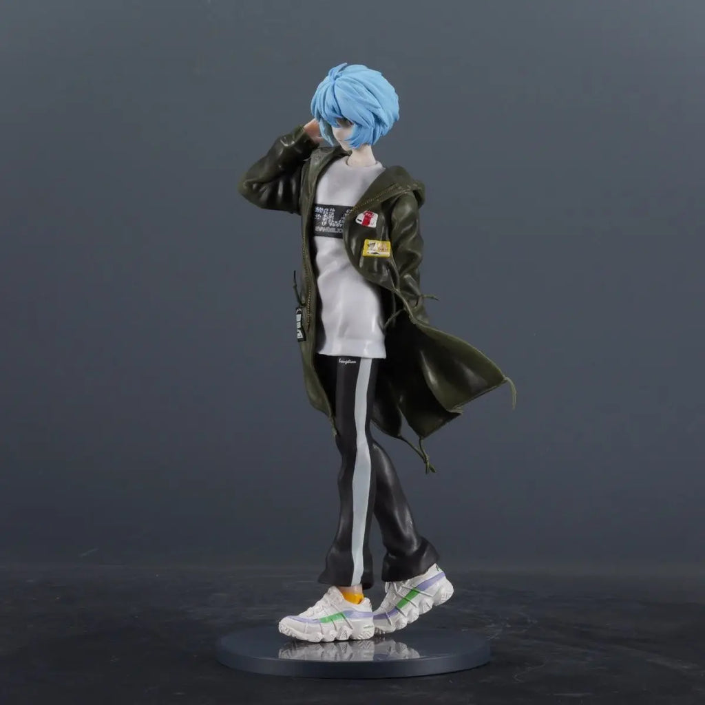 EVA Ayanami Rei Anime-Figur, 15 cm, PVC-Statue, Sammlerfigur, Mädchenfigur, GK-Sammlerstück, Spielzeug, Kindergeburtstags- oder Weihnachtsgeschenk